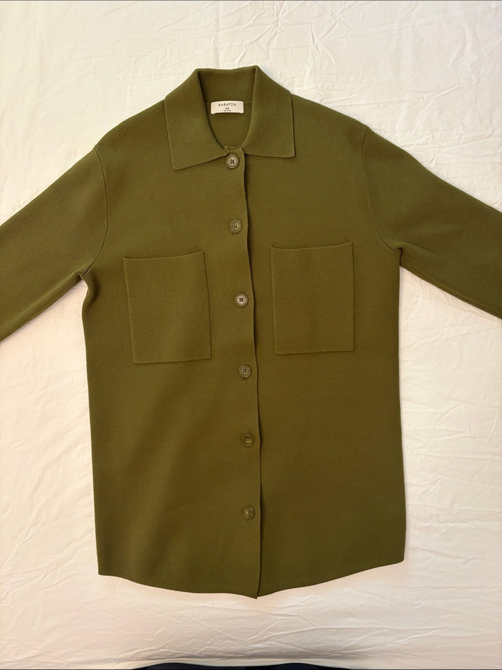Babaton Society Sweater - green, size XXS